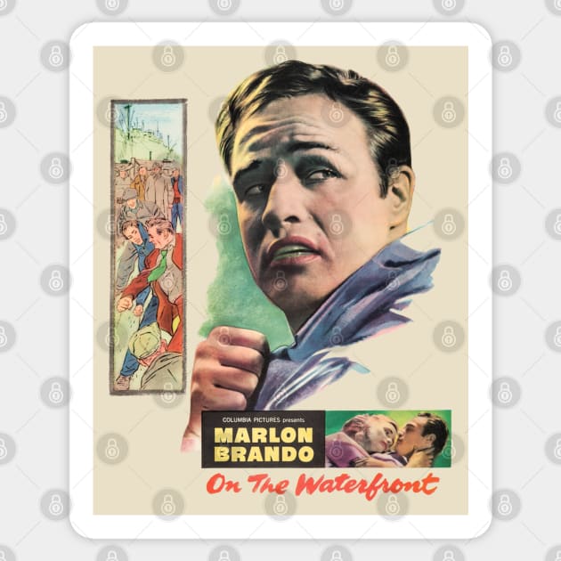 On the Waterfront Movie Poster Sticker by MovieFunTime